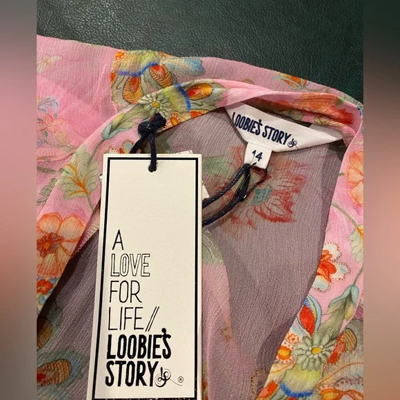 Loobies Story Azalea Midi Dress size 14 - Picture 3 of 11